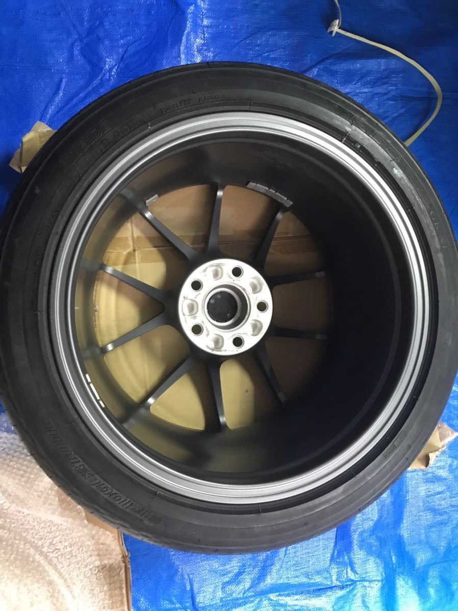 BBS 18インチホイール　RI-A 007 / RI-A 009鍛造　美品　8.5J+34　9.5J+40 BMW ブリヂストンREGNO「GR-XI」【バリ溝】ホイールロックおまけ_画像9