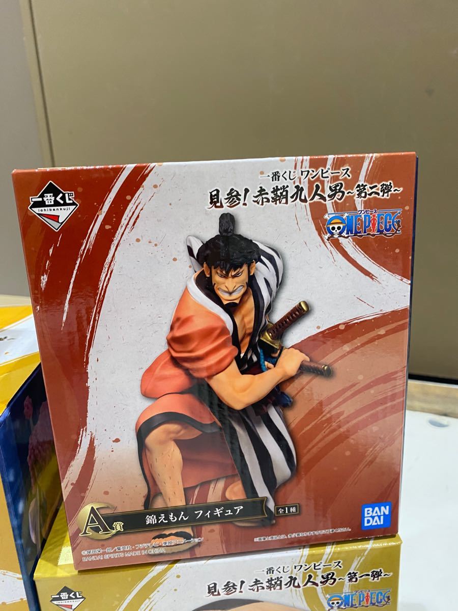 新品】一番くじ ワンピース 見参!赤鞘九人男 まとめ売り ネコマムシ 全商品超特価 一番くじ ワンピース フィギュア カイドウ 錦えもん アシュラ童子 赤鞘 コミック/アニメ