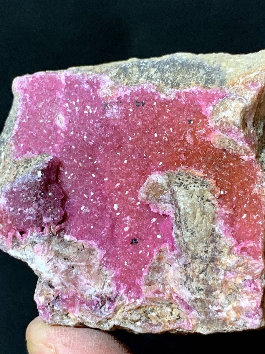 コバルト方解石（コバルト・カルサイト）・46g（アフリカ・コンゴ産鉱物標本）_画像4