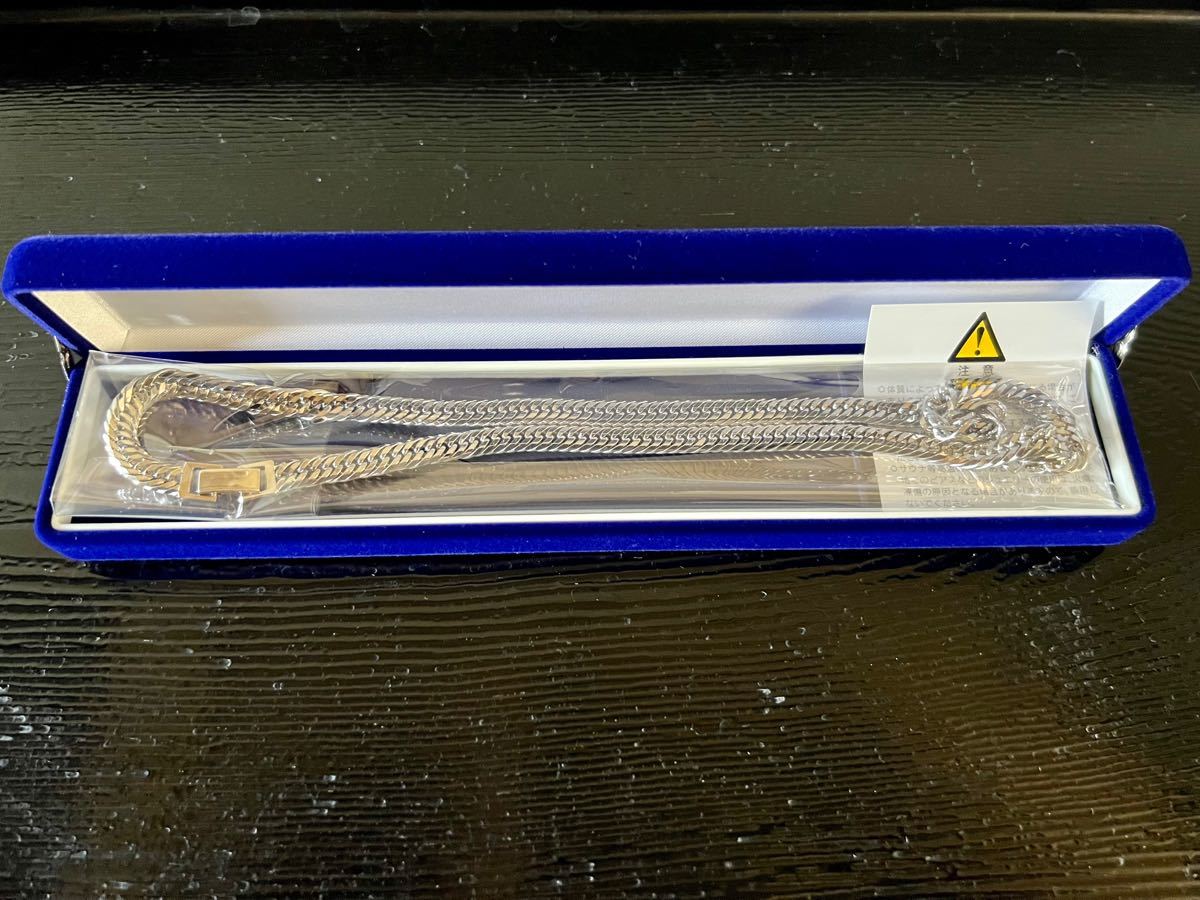 シルバー925 12面トリプルカット 喜平ネックレス 50cm