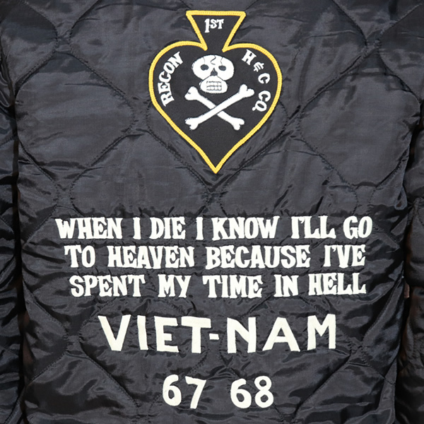 【M】TAILOR TOYO テーラー東洋 Late 1960s Style Vietnam Liner Jacket ベトナムライナージャケット べトジャン TT15180 キルティング_画像5