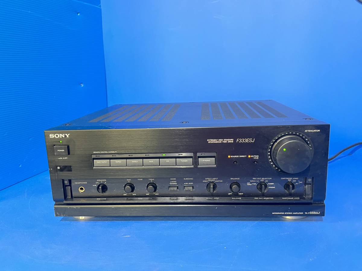 新しい到着 SONY ソニー TA-F333ESL ソニー プリメインアンプ 通電確認