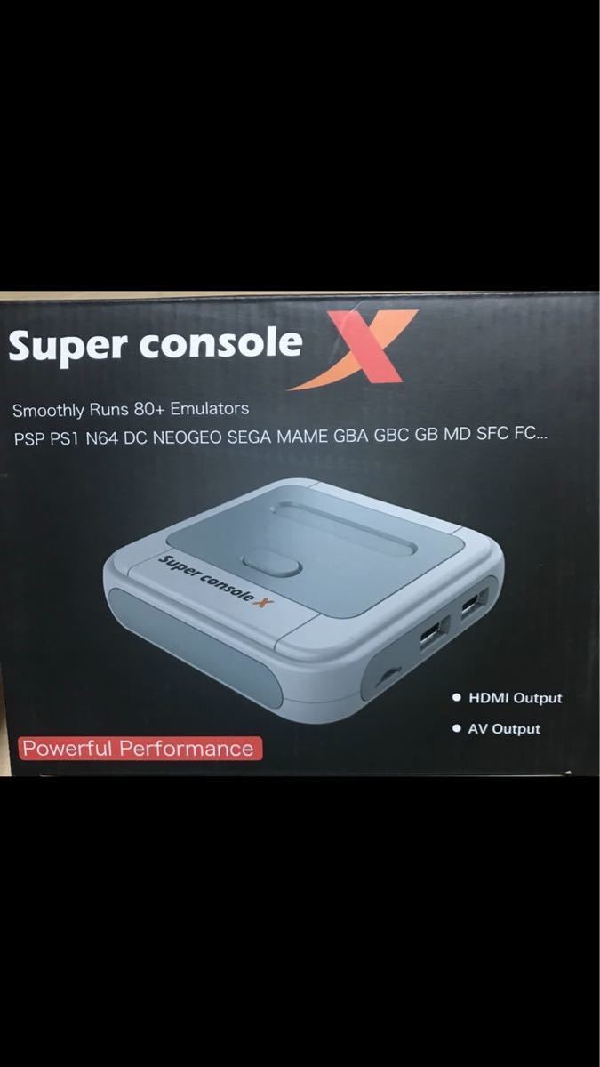 【新品未使用】【128GB】super console x スーパー　コンソールX console レトロゲーム