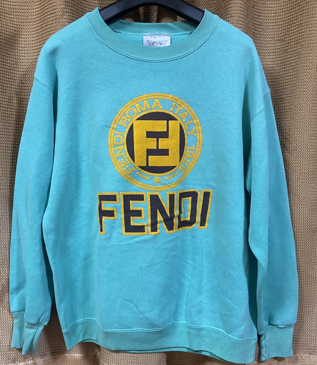 大得価通販 フェンディ クルーネックスウェットトレーナー L pDiVu