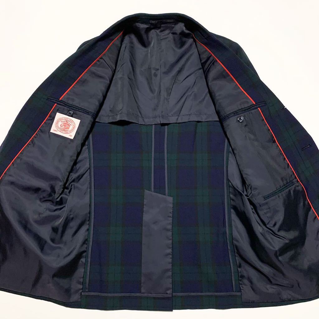 美品 ジェイプレス J PRESS ブラックウォッチ 金ボタン 3B 美品 ジェイプレス J PRESS ブラックウォッチ 金ボタン 3B