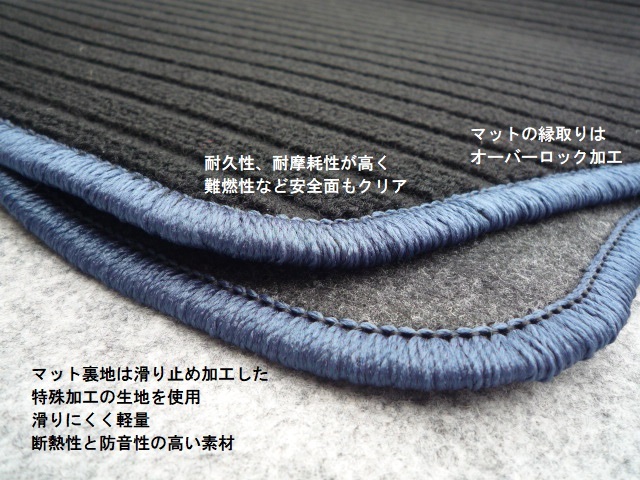 Kei Works |kei HN12|22 series *. thread color modification OK* front mat new goods B/-kb②
