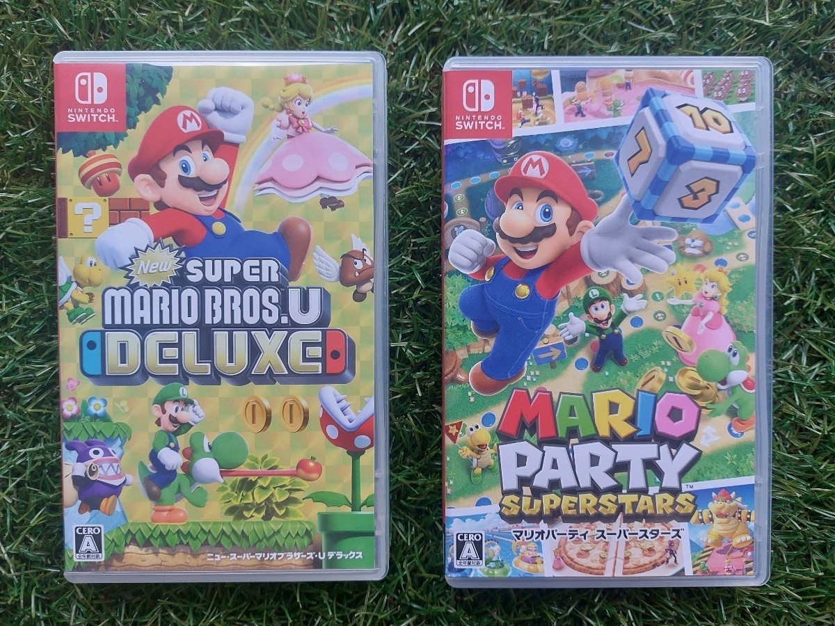 Nintendo Switch マリオブラザーズU マリオパーティースーパースターズ