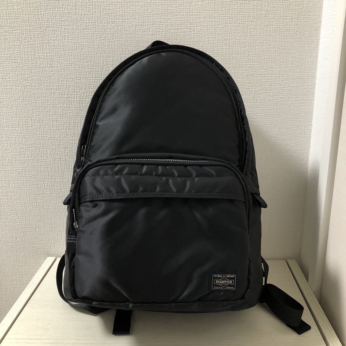 大好き PORTER TANKER BACKPACK バックパックBLACK 黒
