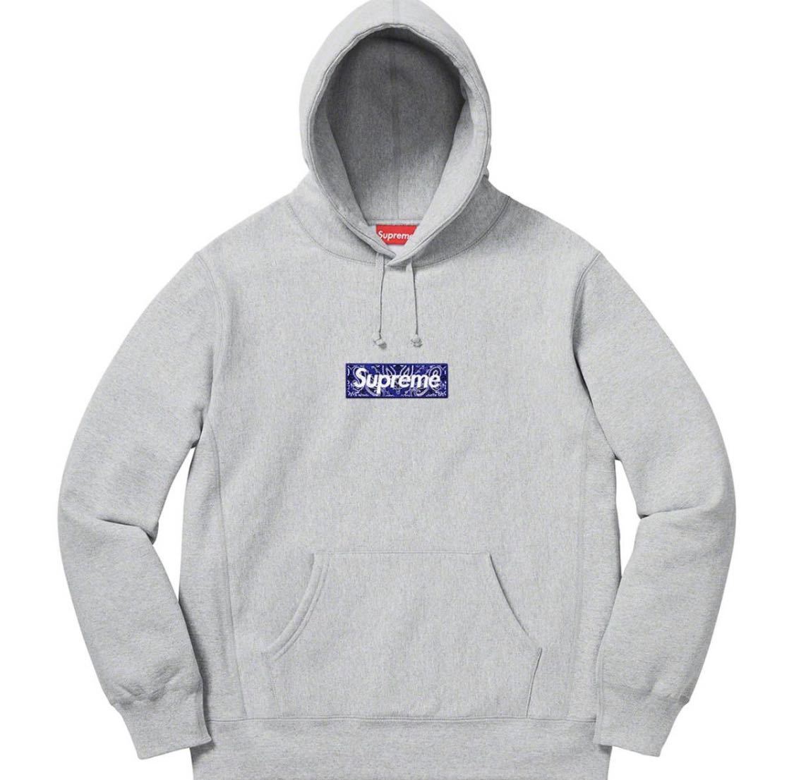 Supreme Bandana Box Logo Hooded Sweatshirt M バンダナ(ノース