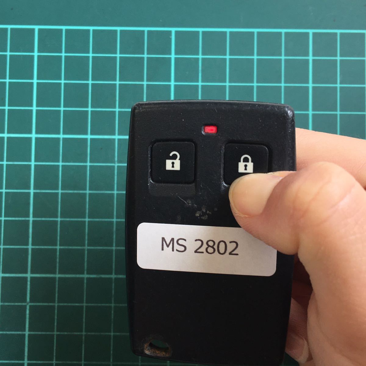 MS 2802 Mitsubishi Мицубиси оригинальный дистанционный ключ "умный" ключ дистанционный пульт I Grandis Outlander HA1W и т.п. 2B 2 кнопка 