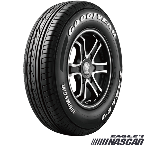 ハイエース｜グッドイヤーEAGLE #1NASCAR〈215/65R16C 109/107R〉& KEELER TACTICS〈16×6.5 +38 139.7 6H〉タイヤホイール4本セット_画像2