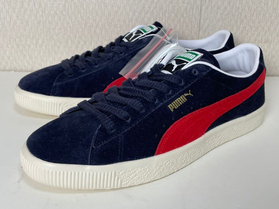 品質保証 VTG SUEDE 【新品未使用】PUMA 28cm スエード クラシック ネイビー×レッド スウェード プーマ 28.0cm 品質保証 VTG SUEDE 【新品未使用】PUMA 28cm スエード クラシック ネイビー×レッド スウェード プーマ 28.0cm
