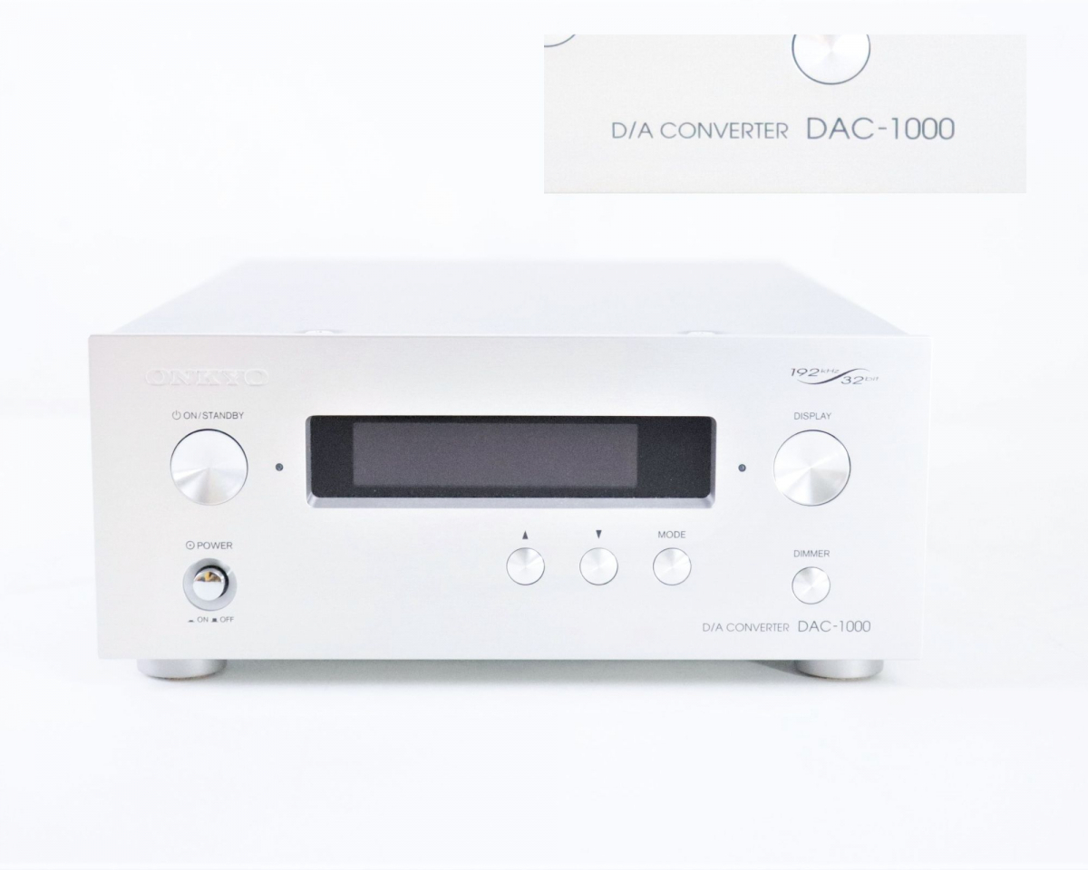 美品】ONKYO DAC-1000 オンキョー D/Aコンバーター コンセント 箱付