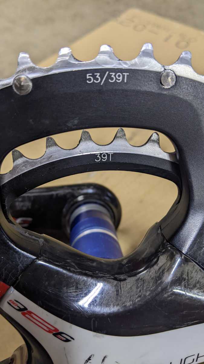 FSA K-Force Light カーボン クランク セット BB 386 EVO 53x39T FSA K-Force Light カーボン クランク セット BB 386 EVO 53x39T