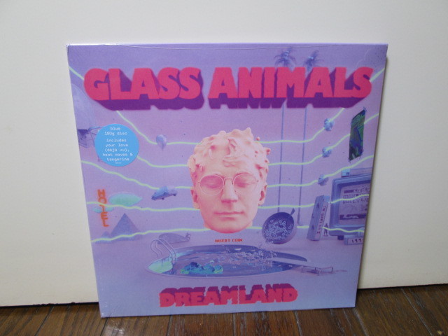 sealed 未開封 EU-original Dreamland blue vinyl 180g [Analog] Glass Animals アナログレコード _画像1
