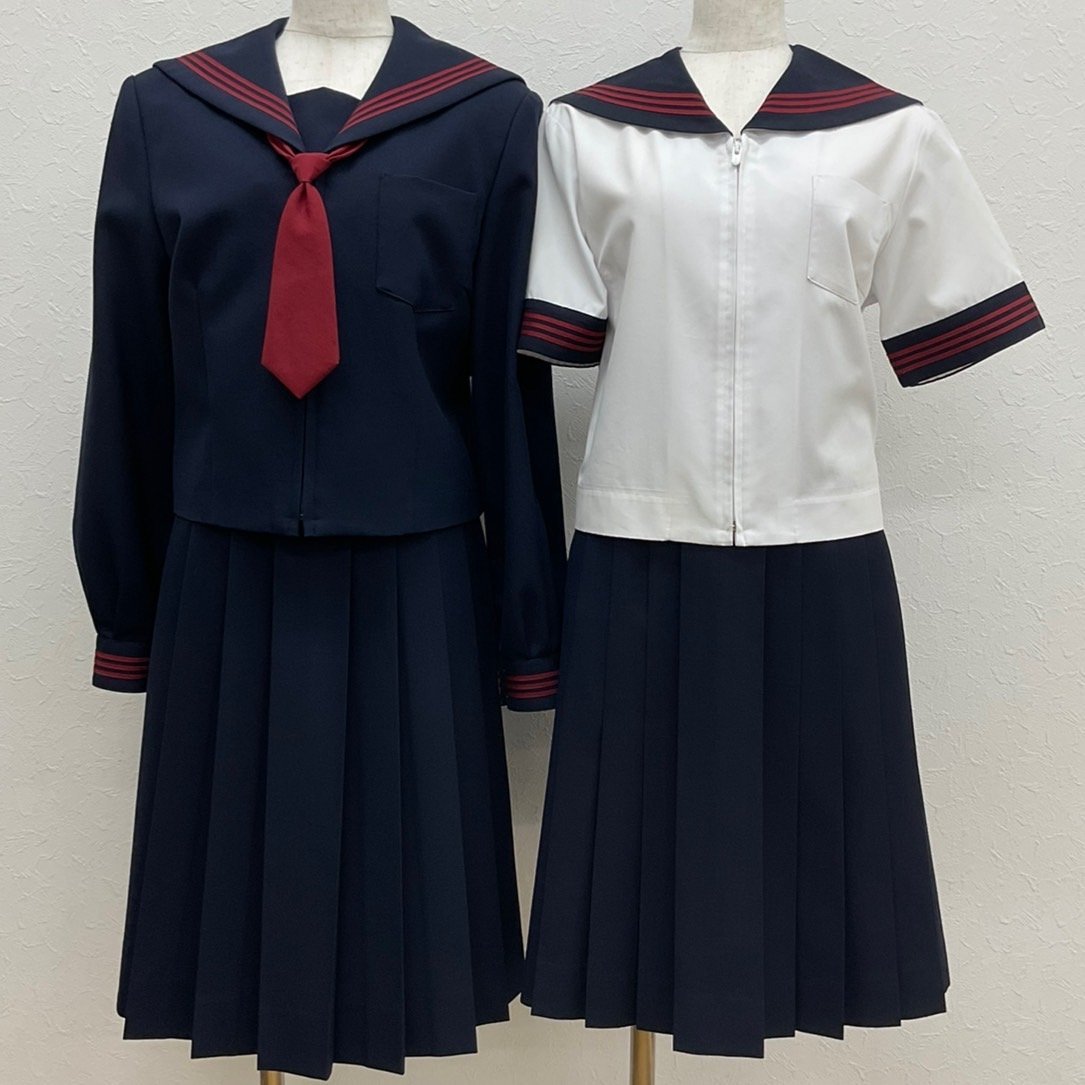 超特価SALE開催! US677-1 (中古) 愛知県 名古屋市立 色めき 志段味中学校 4点 学生服
