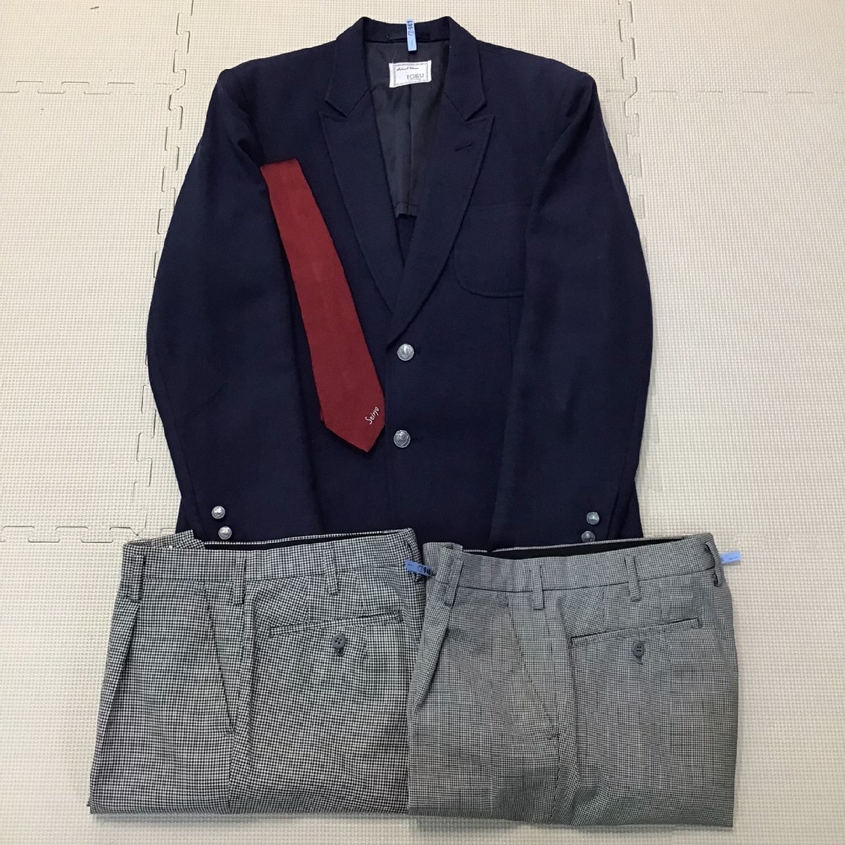 【再入荷!】 OT522-1 (中古) 4点セット 男子学生服 宇都宮清陵高校 栃木県 学生服