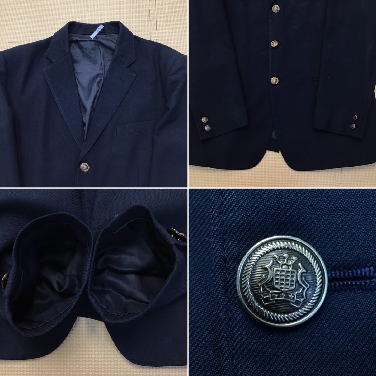 OT529-1 (中古) 栃木県 宇都宮北高校 男子学生服 7点セット OT529-1 (中古) 栃木県 宇都宮北高校 男子学生服 7点セット