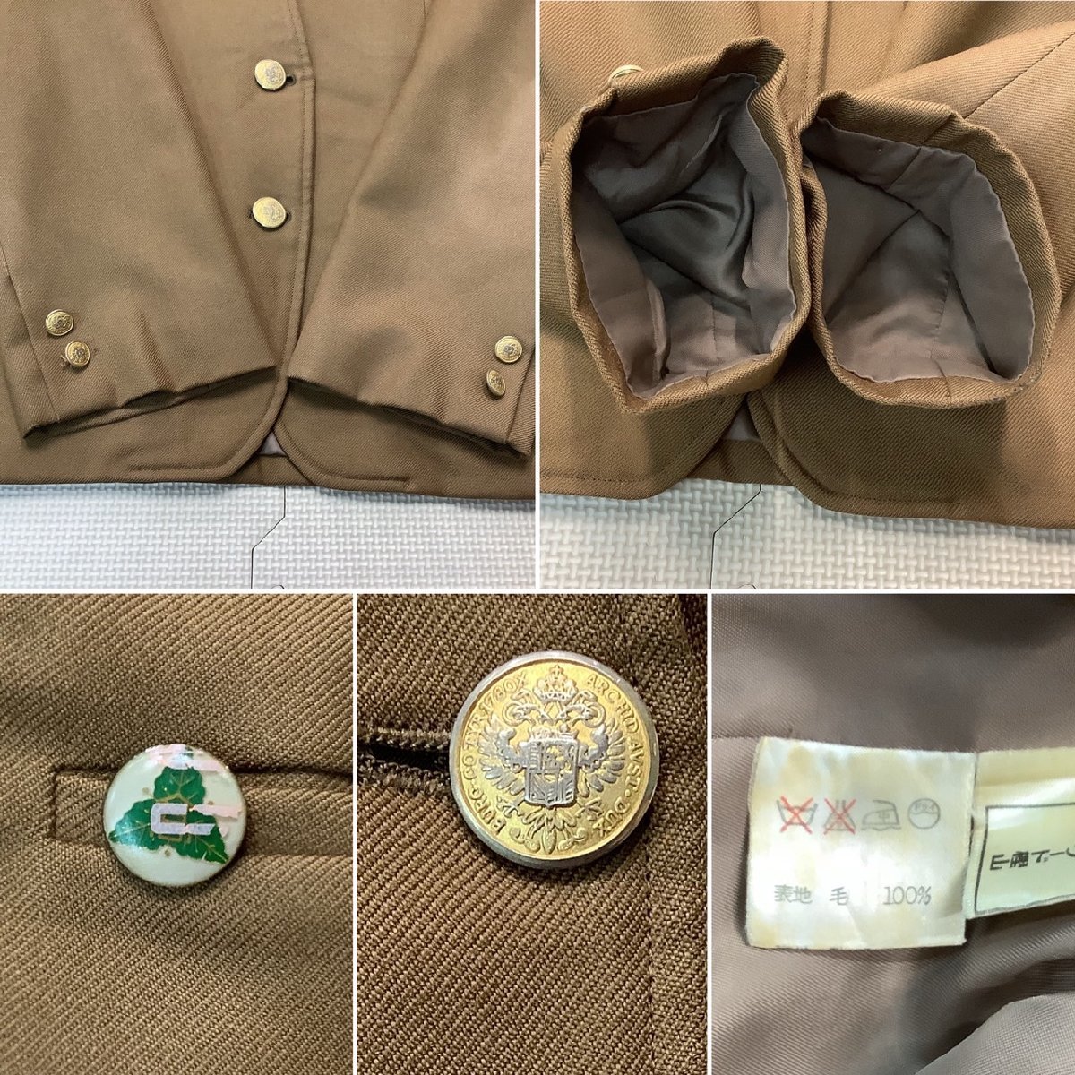 Y)I969() 福島県 本宮高校 (旧制服) 6点セット /希少/校章/校歌/11/ Y)I969() 福島県 本宮高校 (旧制服) 6点セット /希少/校章/校歌/11/