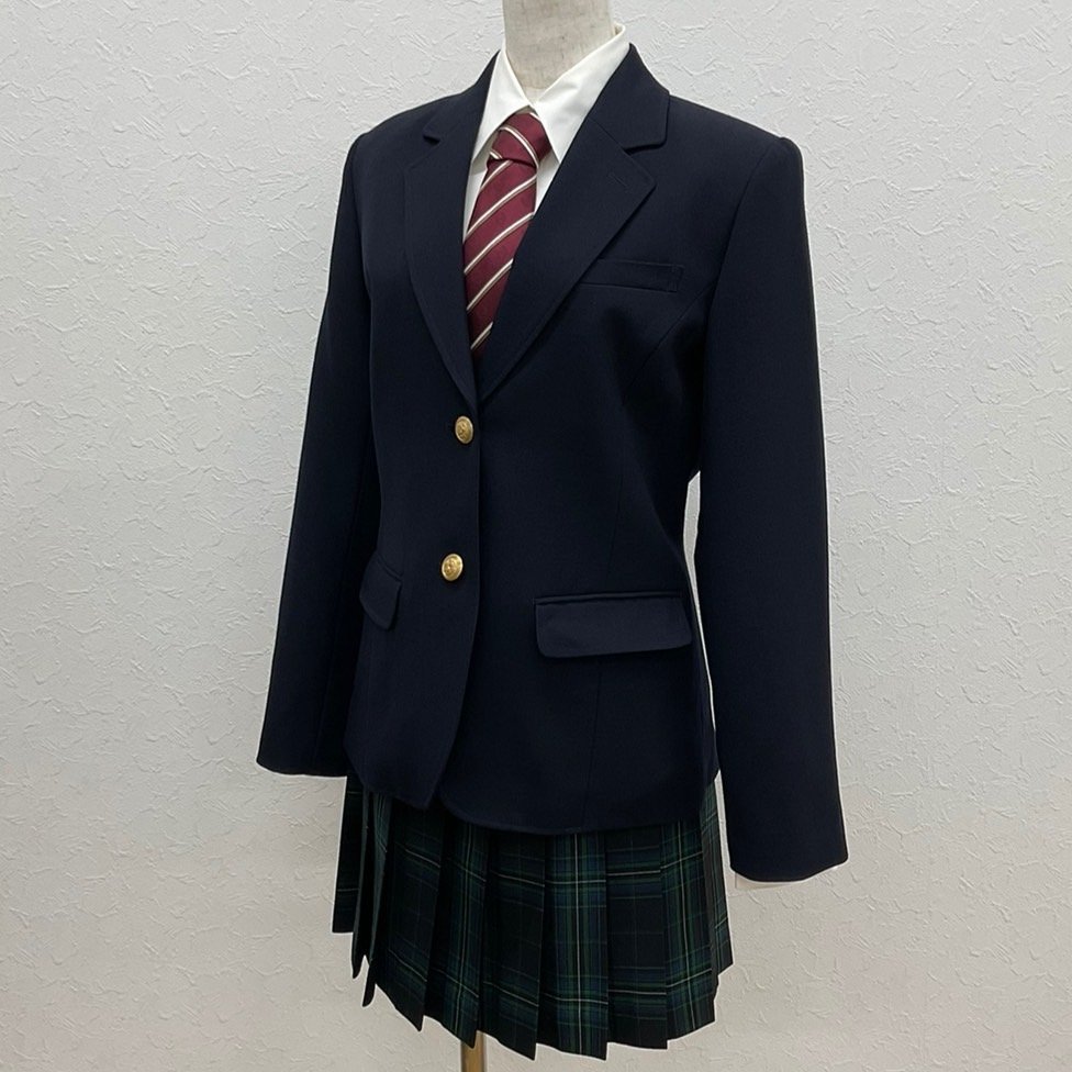 UT175-4 (中古) 福島県 郡山萌世高校 4点セット /M/W63/ブレザー UT175-4 (中古) 福島県 郡山萌世高校 4点セット /M/W63/ブレザー