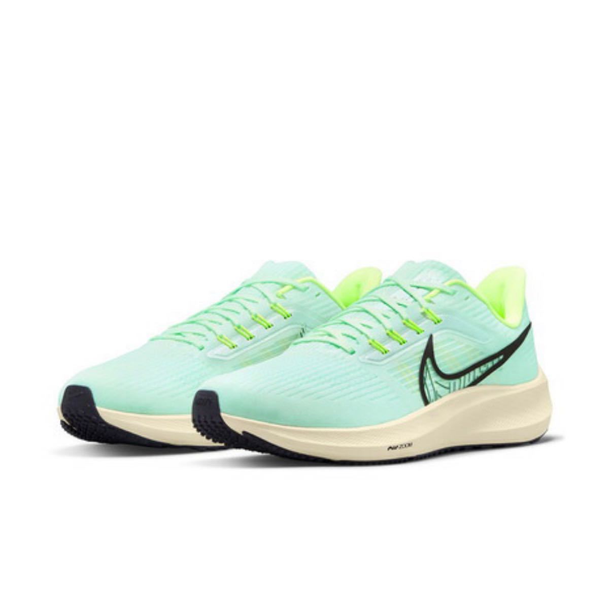 【新品未使用】ナイキ(NIKE) エア ズーム ペガサス 39 グリーン 緑 DH4071 26.5cm