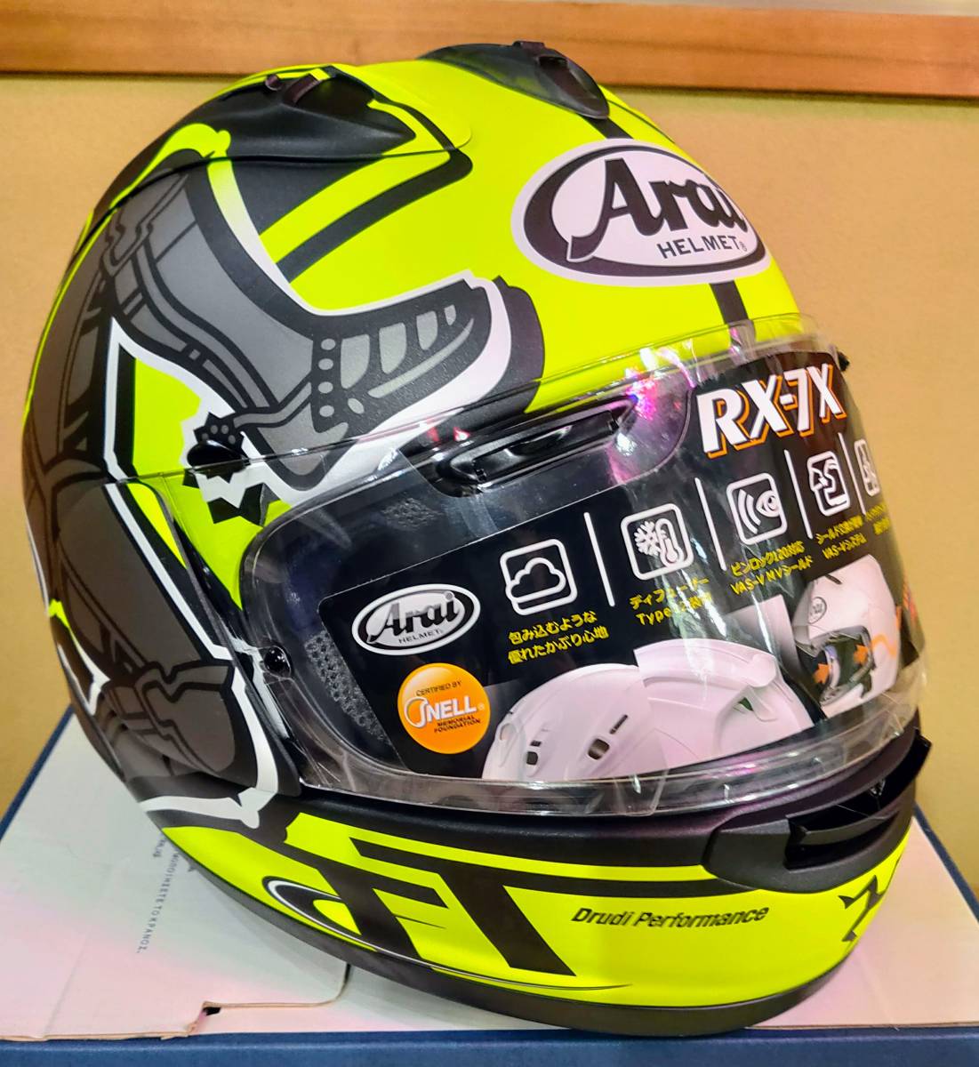 新品未使用】Arai アライ RX-7X IOM-TT 2019 マン島TT 61-62 XLサイズ