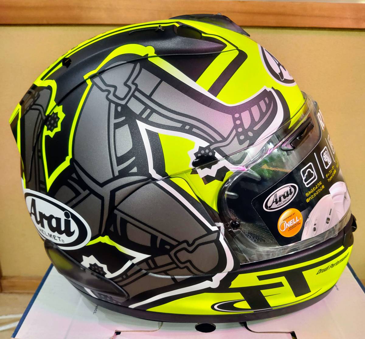 新品未使用】Arai アライ RX-7X IOM-TT 2019 マン島TT 61-62 XLサイズ