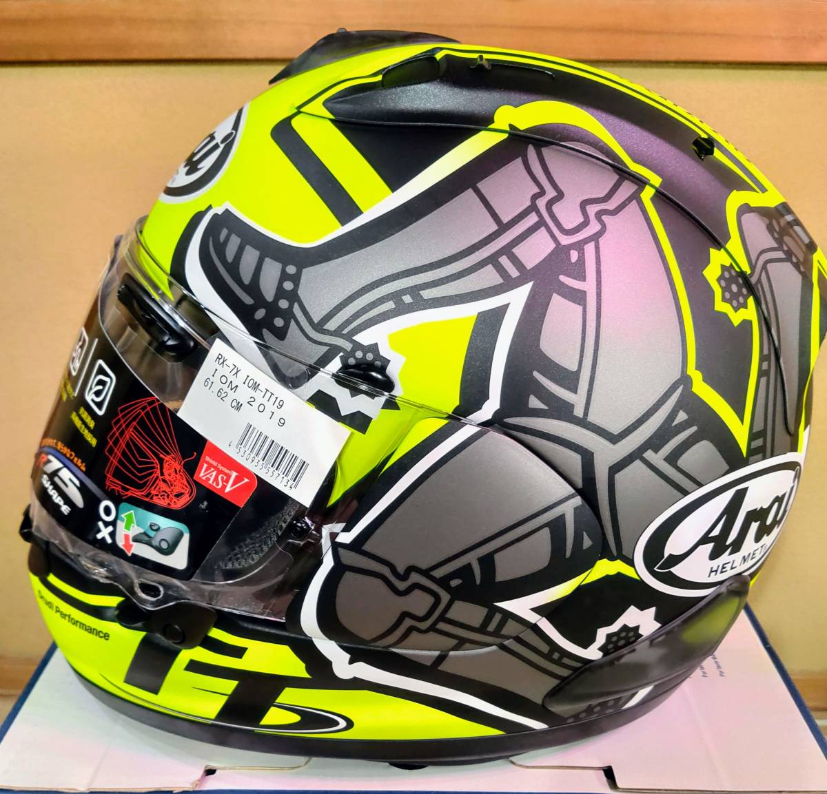 新品未使用】Arai アライ RX-7X IOM-TT 2019 マン島TT 61-62 XLサイズ