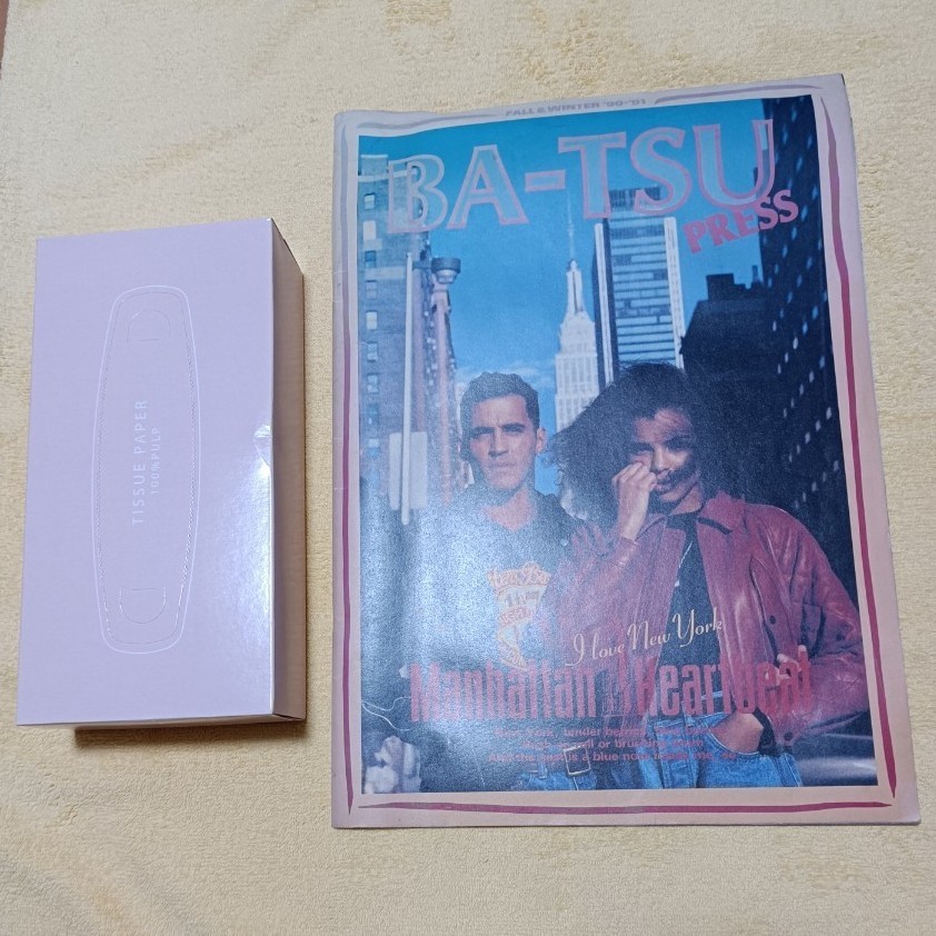 【非売品】BA-TSU  バツ　'90-'91秋冬　販促用パンフレット