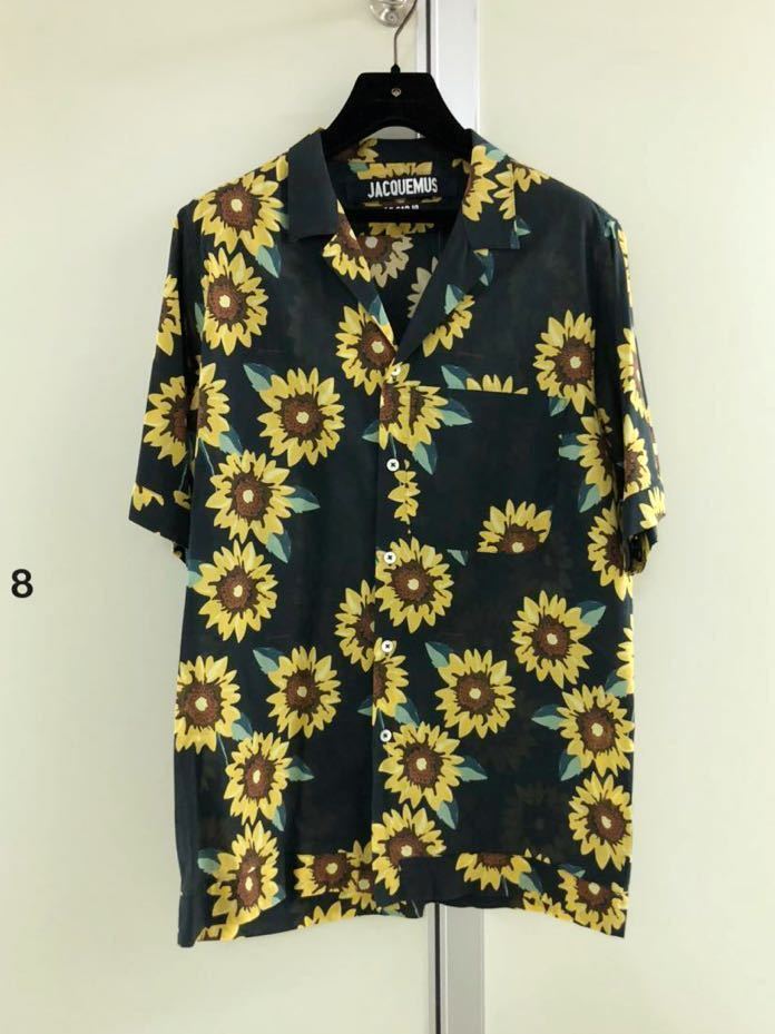 JACQUEMUS】ジャックムス black×yellow ひまわり柄COTTON オープン