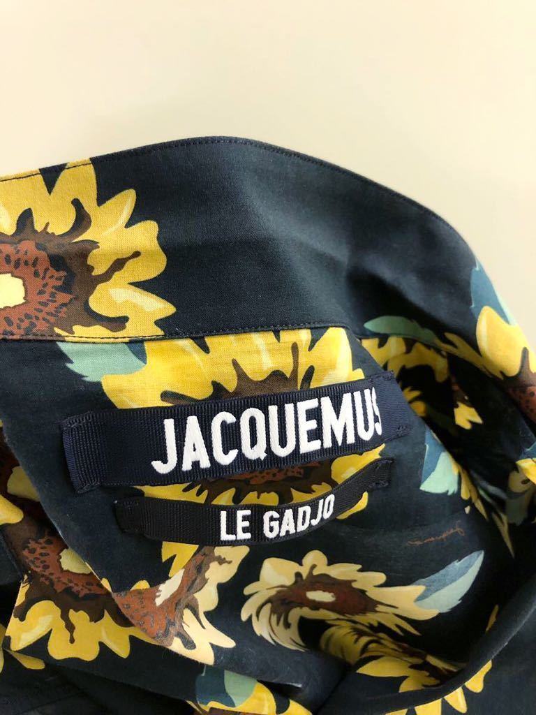 JACQUEMUS】ジャックムス black×yellow ひまわり柄COTTON オープン