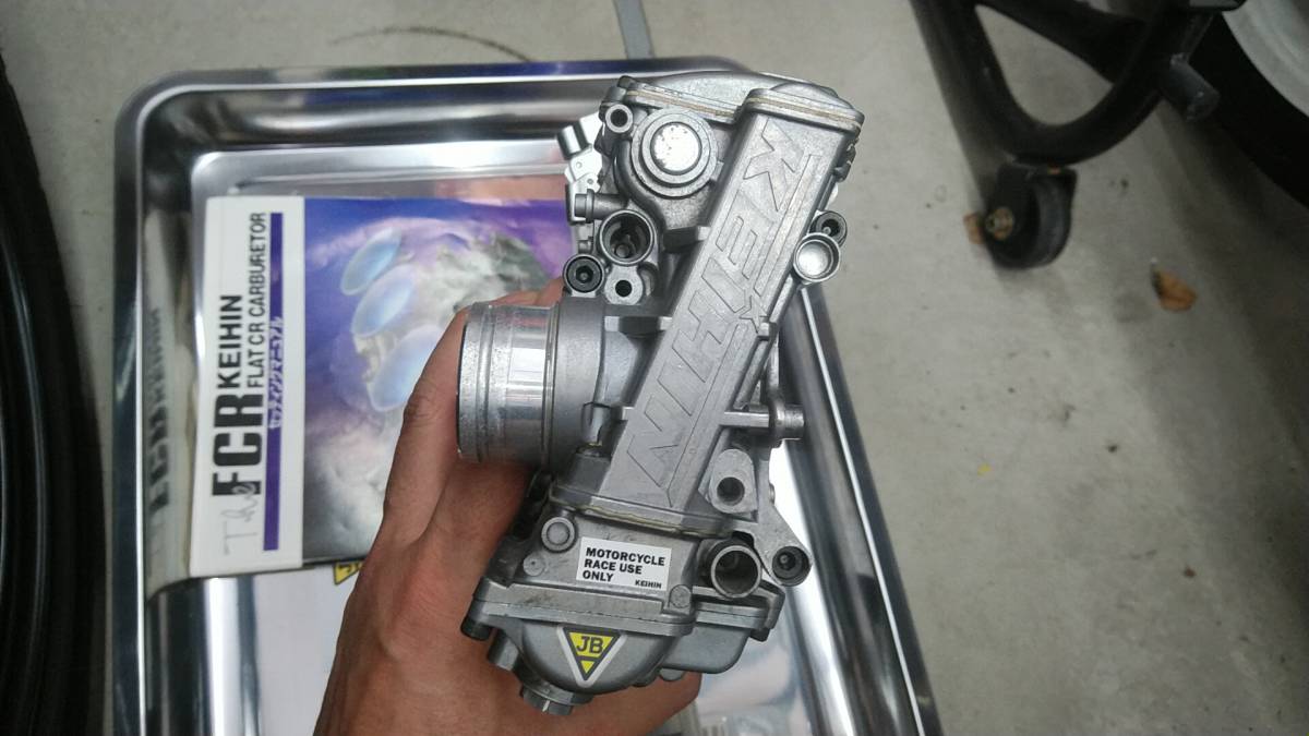 GSX-R 1100 GV73 油冷 KEIHIN FCR39φ JB-POWER セッティング GSX-R 1100 GV73 油冷 KEIHIN FCR39φ JB-POWER セッティング