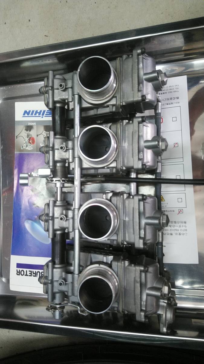 GSX-R 1100 GV73 油冷 KEIHIN FCR39φ JB-POWER セッティング GSX-R 1100 GV73 油冷 KEIHIN FCR39φ JB-POWER セッティング