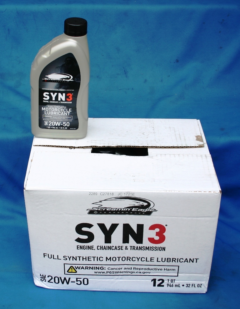 ○ ハーレー純正オイル SYN3 ○ オイル | adventureinwood.co.uk