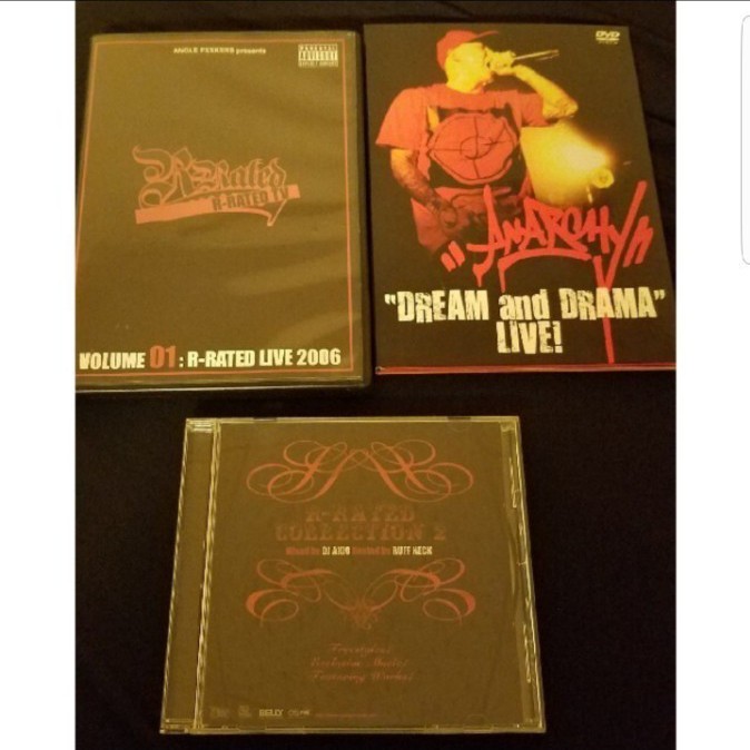 ANARCHY R-RATED LIVE DVD CD まとめ売り