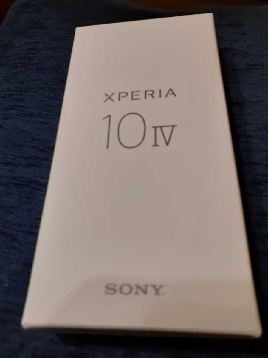 SONY/ソニー社製 XPERIA 10 Ⅳ XQ-CC44 Black ガラスフィルム貼付済