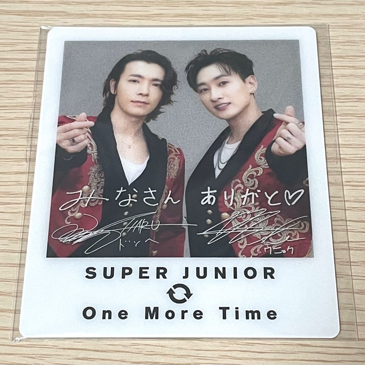 super junior ポラロイド ウニョク SS4 トレカ-