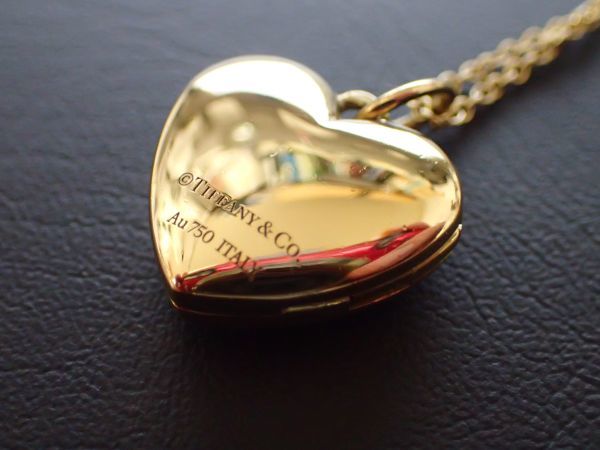 第一ネット TIFFANY ティファニー ヴィンテージ ハート ネックレス 750