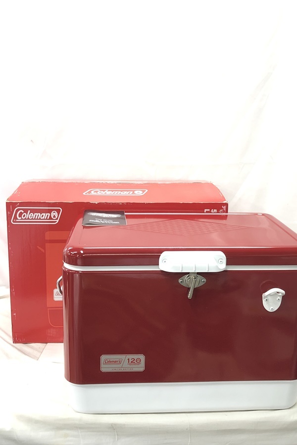 新品】コールマン 120th スチールベルトクーラー 51L-