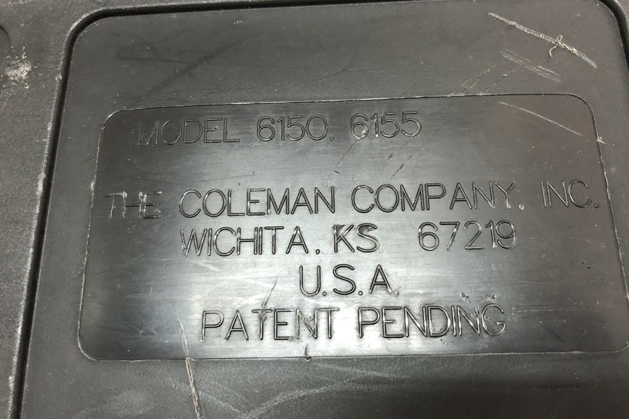 [ free shipping ] Tokyo )Coleman Coleman steel belt cooler,air conditioner 54QTen Boss Logo 6150 6155 records out of production limitation 