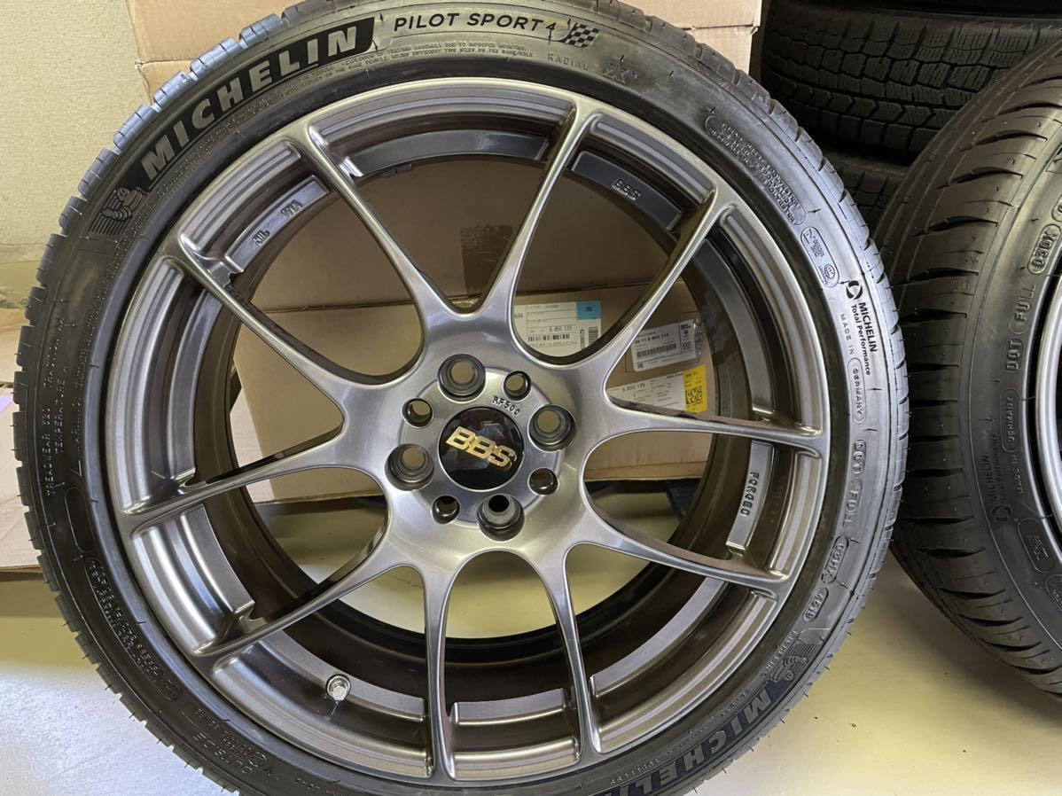ENKEI GTC01 7.5J×17 5H PCD100 ミシュランPS4-