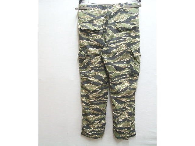 ◇即決[W34]TOY'S MCCOY TROUSERS CARGO COMBAT タイガーカモ 迷彩 カモフラ ミリタリー カーゴパンツ 軍パン トイズマッコイ■4351の画像2