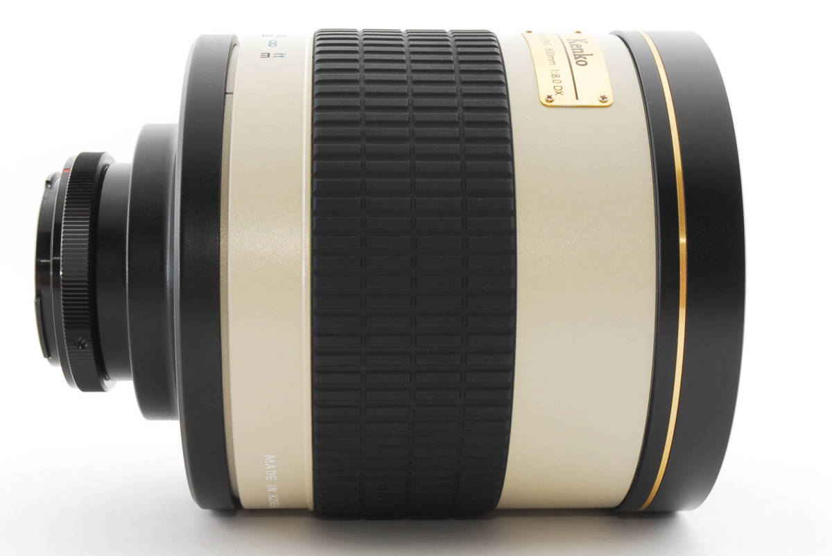 美品 ケンコー KENKO MIRROR LENS 800mm F8 DX ニコン F マウント