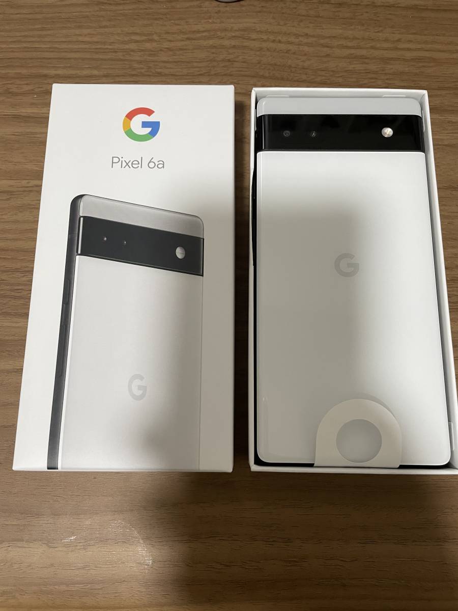 新品未使用 Google Pixel 6a 128GB SIMフリー チョーク Chalk au一括