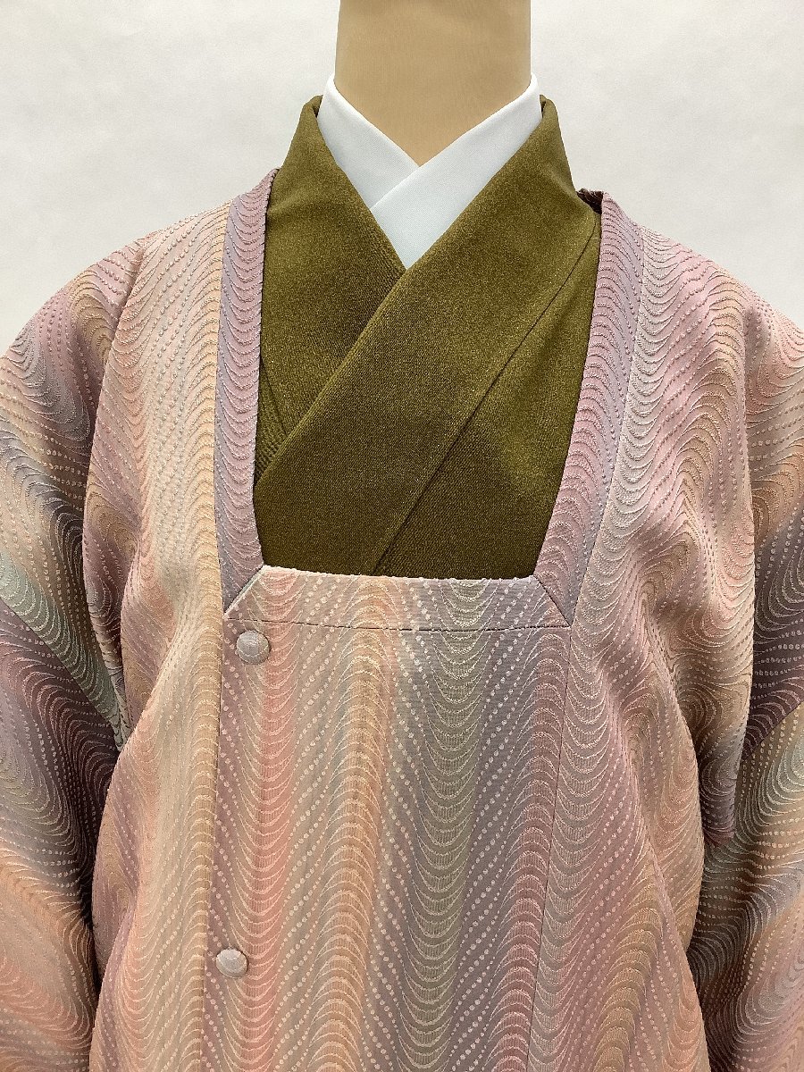 デイリー スタイル 公式 正絹 ロングコート生地 反物 染色作家 岩浅公