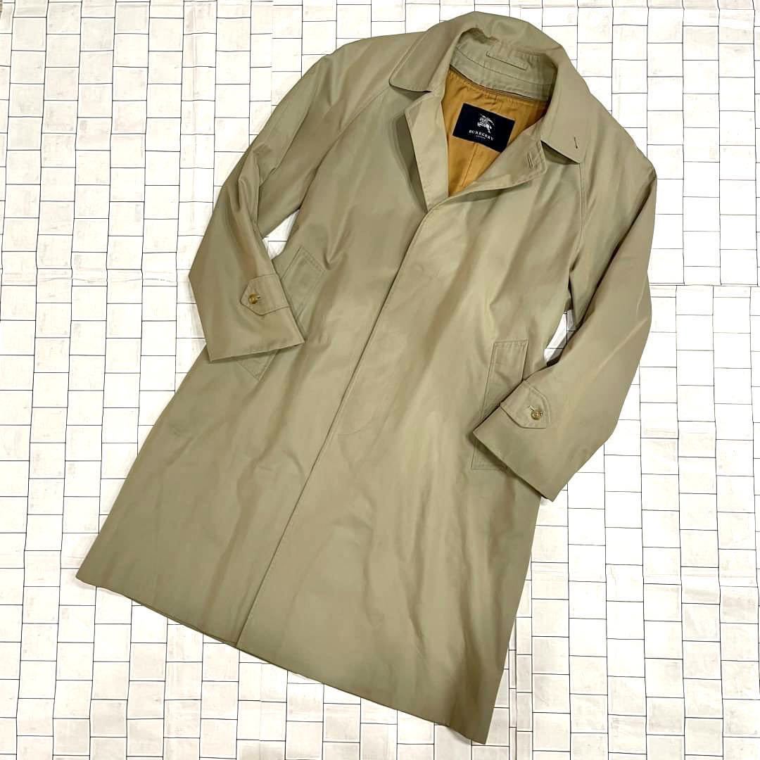 驚きの値段で】 BURBERRY LONDON ステンカラーコート ベージュ XL相当
