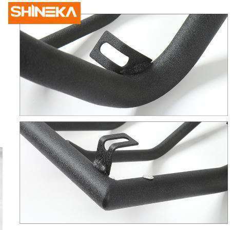 SHINEKA 金属テールライトカバーリアランプガードプロテクタージープラングラー JK 2007 + 自動車アクセサリー_画像4
