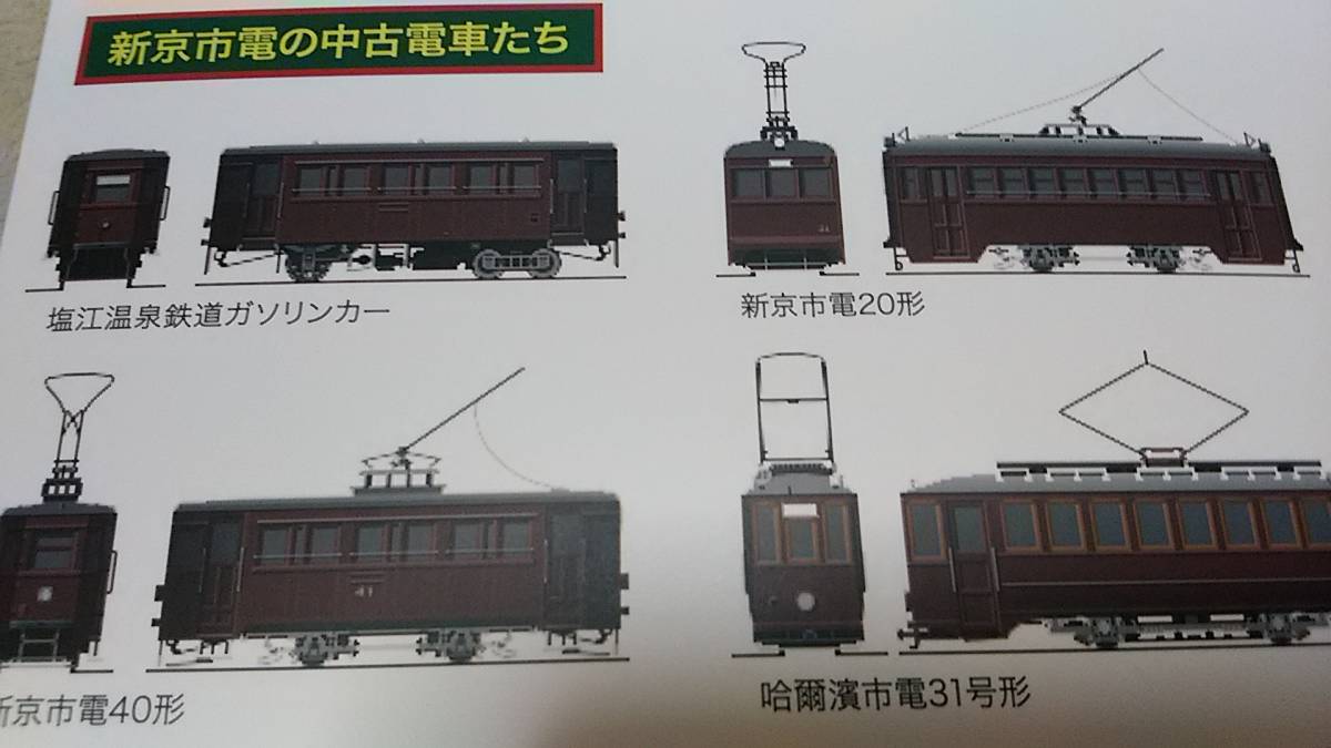 ★新品！ビニール未開封！　　奉天馬車鉄道、北京市電、新京市電、京城軌道。_画像8