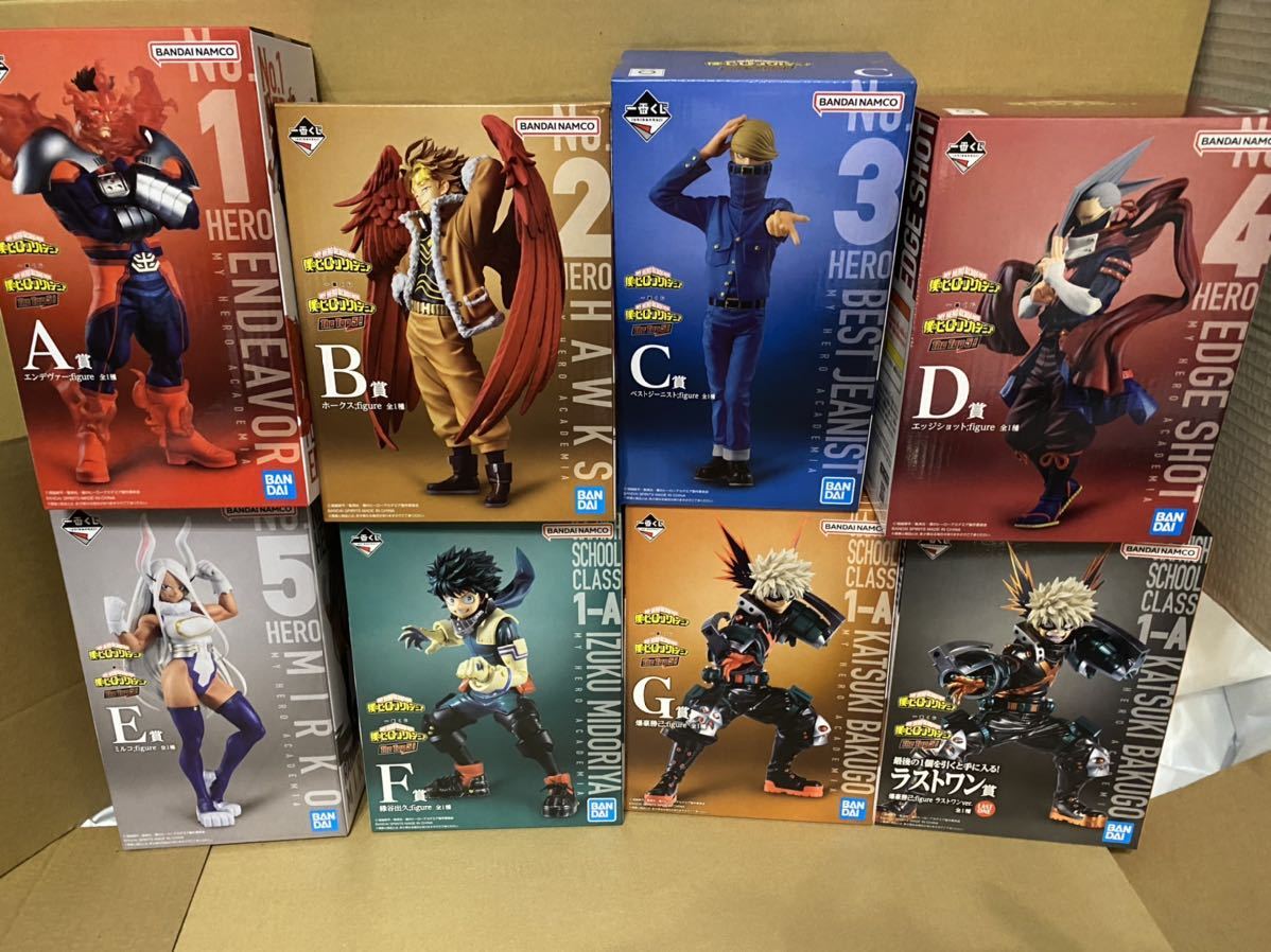 一番くじ 僕のヒーローアカデミア The Top 5! フィギュア コンプ A賞 ...