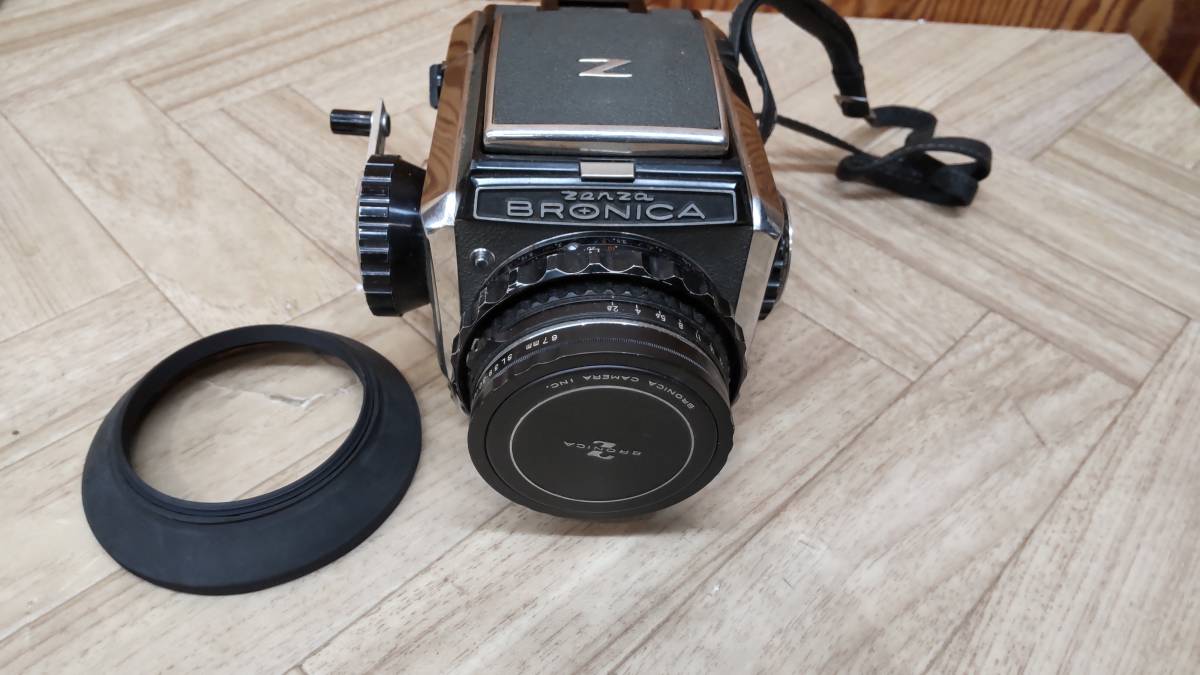 zanza BRONICA ゼンザ ブロニカ 中判カメラ フィルムカメラ ジャンク